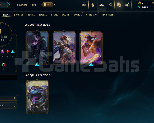 EUW Gold 3 | 4 Kostüm - 54 Hero | LoL Hesap