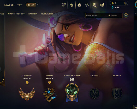 EUW Gold 3 | 4 Kostüm - 54 Hero | LoL Hesap