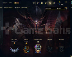 EUW Silver 4 | 7 Kostüm - 54 Hero | LoL Hesap