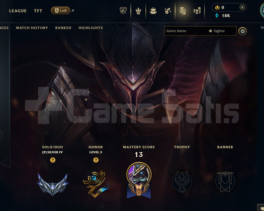EUW Silver 4 | 7 Kostüm - 54 Hero | LoL Hesap