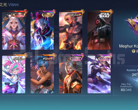 Aamon coll gus kof argus DW lunox leg