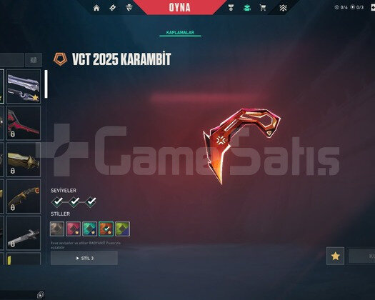 WP50 vtc 2025 karambit koken vandallı ucuz hesap