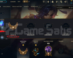 EUW 5 WİN İLE GOLD 3 EMERALD MMR ACC! +38/-12LP