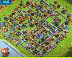 16 MAX SAVUNMALI!! +1494 KS YILDIZI!! TH18 HESAP