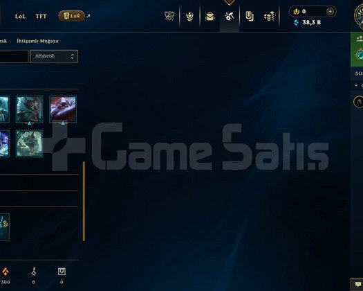30 LVL BOL KOSTÜMLÜ UNRANKED HESAP HANDMADE!