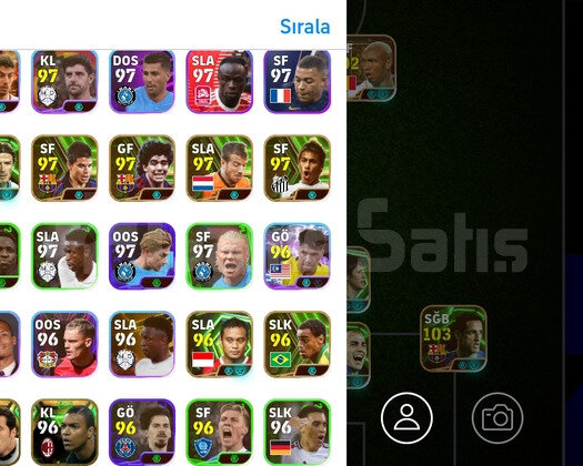 KG3196 3 BOMBACI 107 NEYMAR 105 MBAPPE