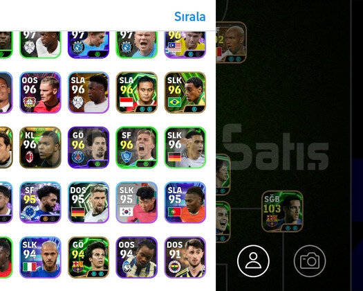 KG3196 3 BOMBACI 107 NEYMAR 105 MBAPPE
