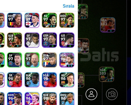 KG3205 3 BOMBACI + 105 MESSİ 104 NEYMAR