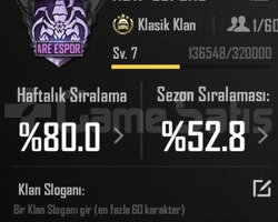 7.5 SV İSİM AKTİF KLAN SERİ TESLİMAT NOKTASI