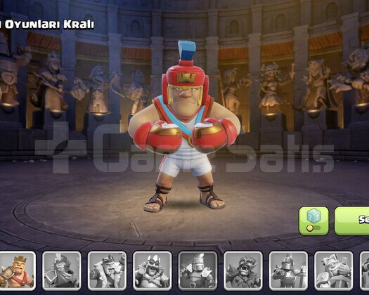 5 İNŞAATÇI + CLASH OYUNLARI KRALI + 1050 TAŞ