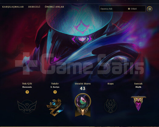2020 KURULUM / KALİTELİ KOSTÜMLER / UNRANKED