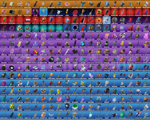 279 SKIN 339 ÇANTA 299 KAZMA EFSANE MAİLLİ HESAP