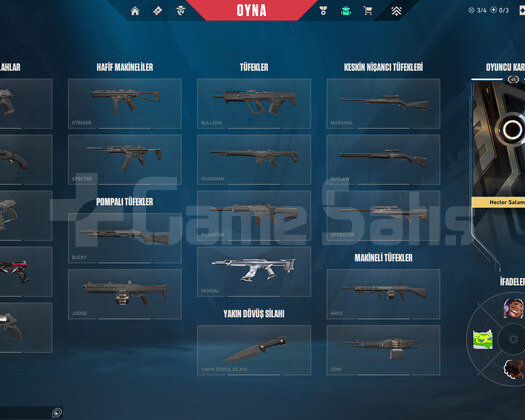 VALORANT KRONOMİ VANDAL ALTIN 2 YÜKSEK MMR
