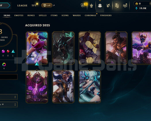 TR 78 WR Plat 1 | 8 Kostüm - 19K Mö | LoL Hesap