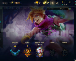 TR 78 WR Plat 1 | 8 Kostüm - 19K Mö | LoL Hesap