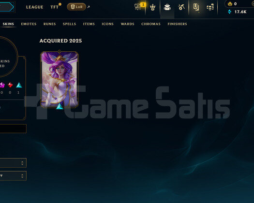TR 81 WR Gold 2 | 1 Kostüm - 17K Mö | LoL Hesap