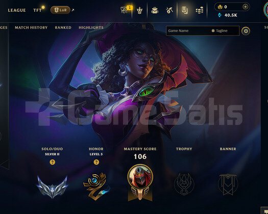 TR 66 WR Silver 2 | 1 Kostüm - 40K Mö | LoL Hesap
