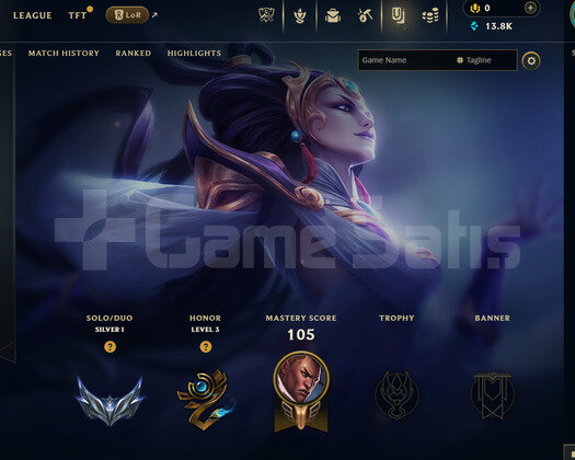 TR 83 WR Silver 1 | 1 Kostüm - 13K Mö | LoL Hesap