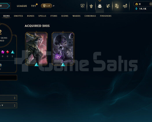 TR 71 WR Silver 3 | 2 Kostüm - 14K Mö | LoL Hesap