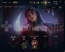 EUW Unranked | 7 Kostüm - 53 Hero | LoL Hesap