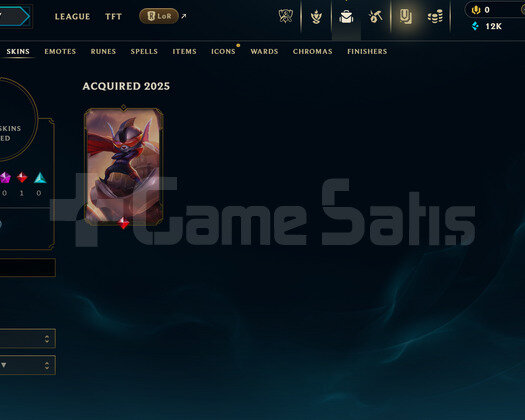TR 66 WR Bronz 3 | 1 Kostüm - 12K Mö | LoL Hesap