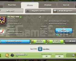 25 SEVİYE KLAN 8 SEVİYE BAŞKENT