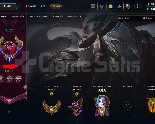 587 LEVEL / 322 SKIN / FULL HERO / +MAIL / FIRSAT!
