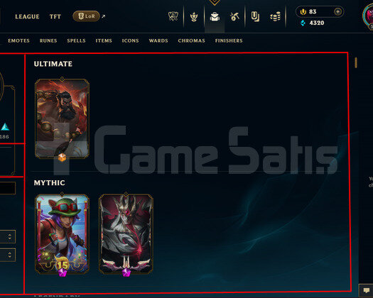 587 LEVEL / 322 SKIN / FULL HERO / +MAIL / FIRSAT!