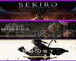 Sekiro + Black Myth Wukong + Ghost of Tsushima