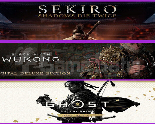 Sekiro + Black Myth Wukong + Ghost of Tsushima