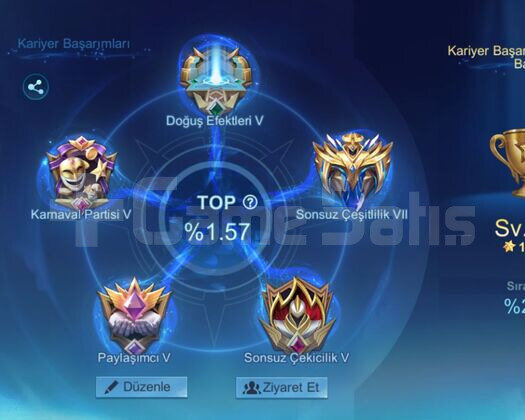 MOBİLE LEGENDS 8 YILLIK HESAP