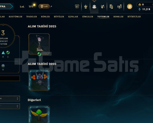 26 LVL TR 10 Skin Ganimetli Unranked uygun hesap