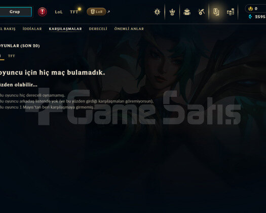 2021 KURULUM / DESTANSI KOSTÜMLER / UNRANKED