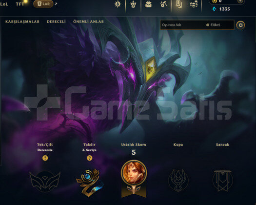 2021 KURULUM / DESTANSI KOSTÜMLER / UNRANKED
