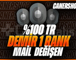 TR SUNUCU- DEMİR 1 RANK - MAİL DEĞİŞEN 7/24 DESTEK