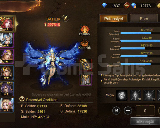 VİP17 1m750k SG MAGE 3. NESİL PERİLİ s120