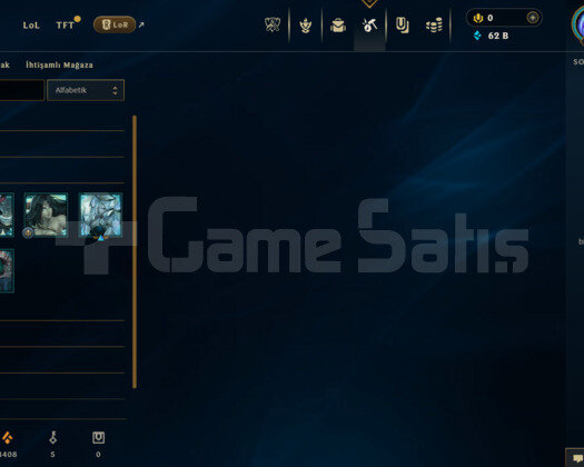 EUW SİLVER 2 65WR I 62K MAVİ ÖZ I 2023 GHOST HESAP