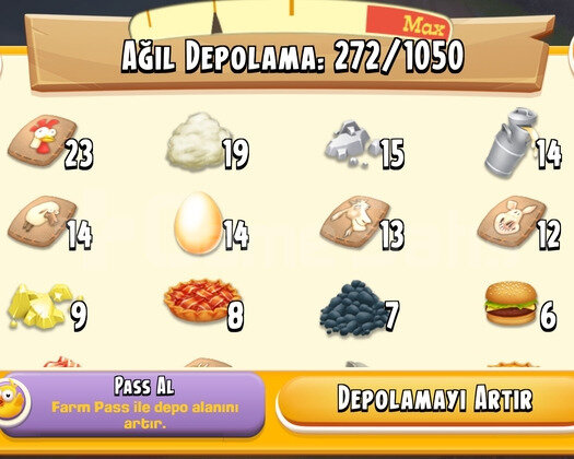 42 Level 1050 Ağıl Hayday Hesap