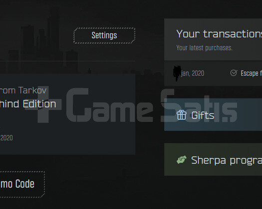 Escape From Tarkov Left Behind Hesap