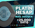 TR - PLATİN - MAİL DEĞİŞEN - +25,000 SATIŞ