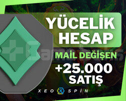 TR - YÜCELİK - MAİL DEĞİŞEN - +25,000 SATIŞ