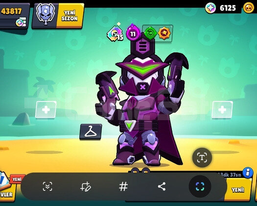 43800 KUPALI BRAWL STARS KORUMASI YOK
