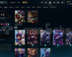 emerald 4 76 LP 62 wr 19 skin hesap 27 LP alıyor
