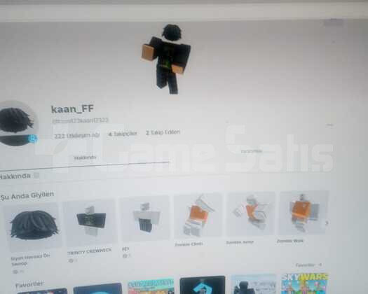 7k total Roblox hesap