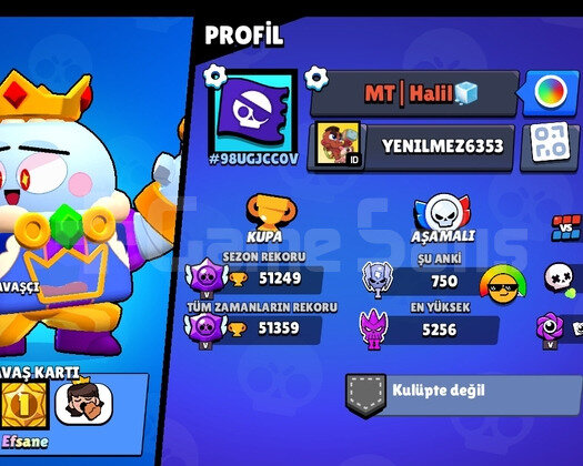 NADİR BRAWL STARS HESABI