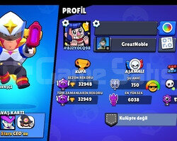 BRAWL STARS 33K PRO PASS COLT
