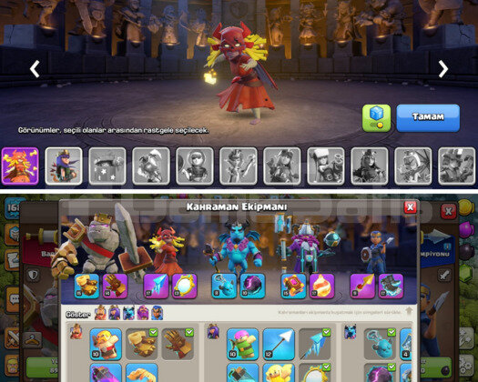 LİG KOSTÜM & TH13 FULL++ 168 LEVEL