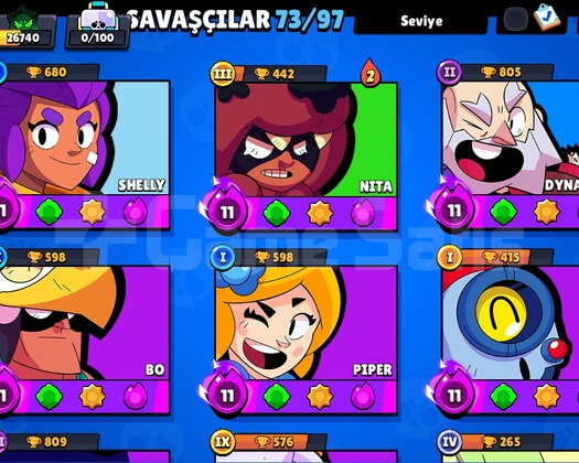 26K BRAWL STARS HESABI UYGUN BÜTCE