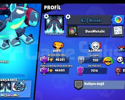 46K UYGUN FİYATLI DOLU BRAWL STARS