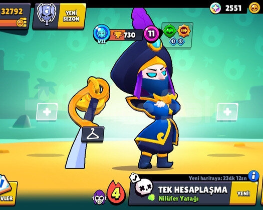 32K UYGUN FİYATLI BRAWL STARS HESABI